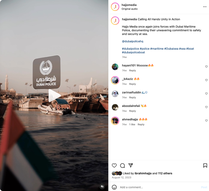 Unity in Action: Dubai Maritime Police